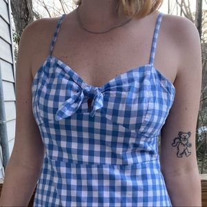 ADORABLE GINGHAM DRESS
